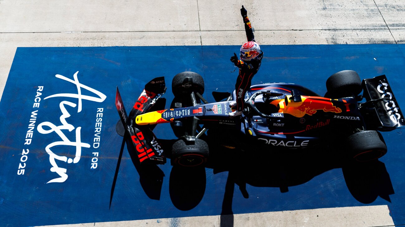 Verstappen vuela en el GP de Estados Unidos y recorta distancia con los McLaren
