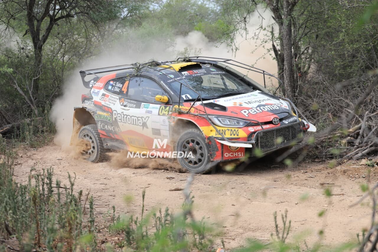 ¡Gustavo Saba se adjudica el segundo día del rally chaqueño!
