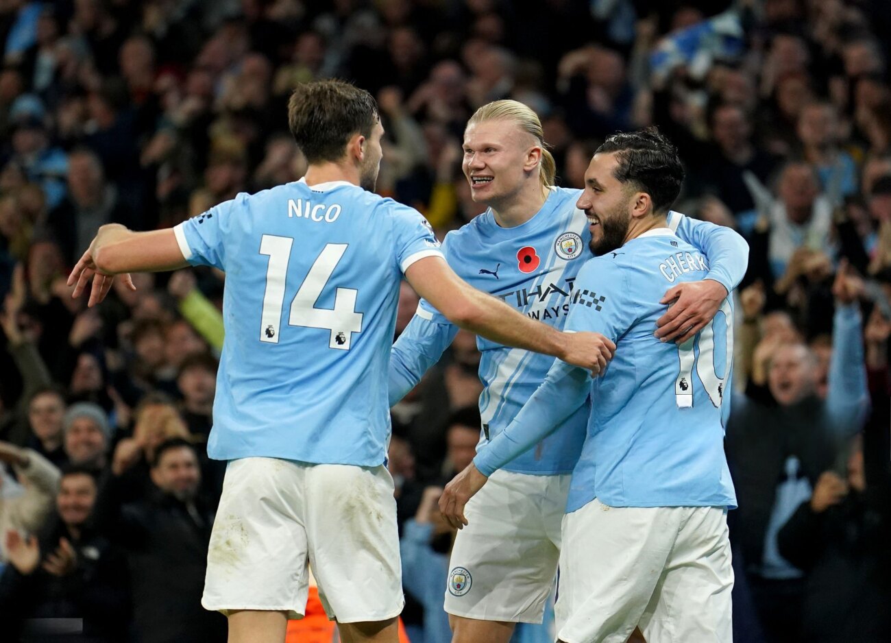 Manchester City arrebata el segundo puesto al Bournemouth gracias a Haaland