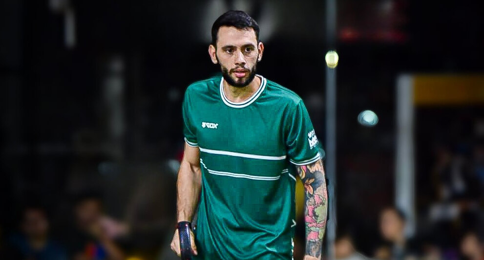 BeNat y GranaGard acompañan al padelista paraguayo Jeremías Elvir