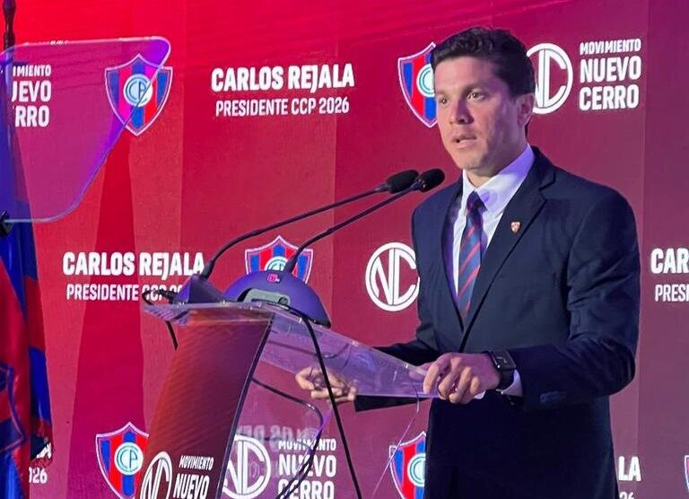 ¡Es oficial! Carlos Rejala lanza su candidatura a la presidencia de Cerro Porteño