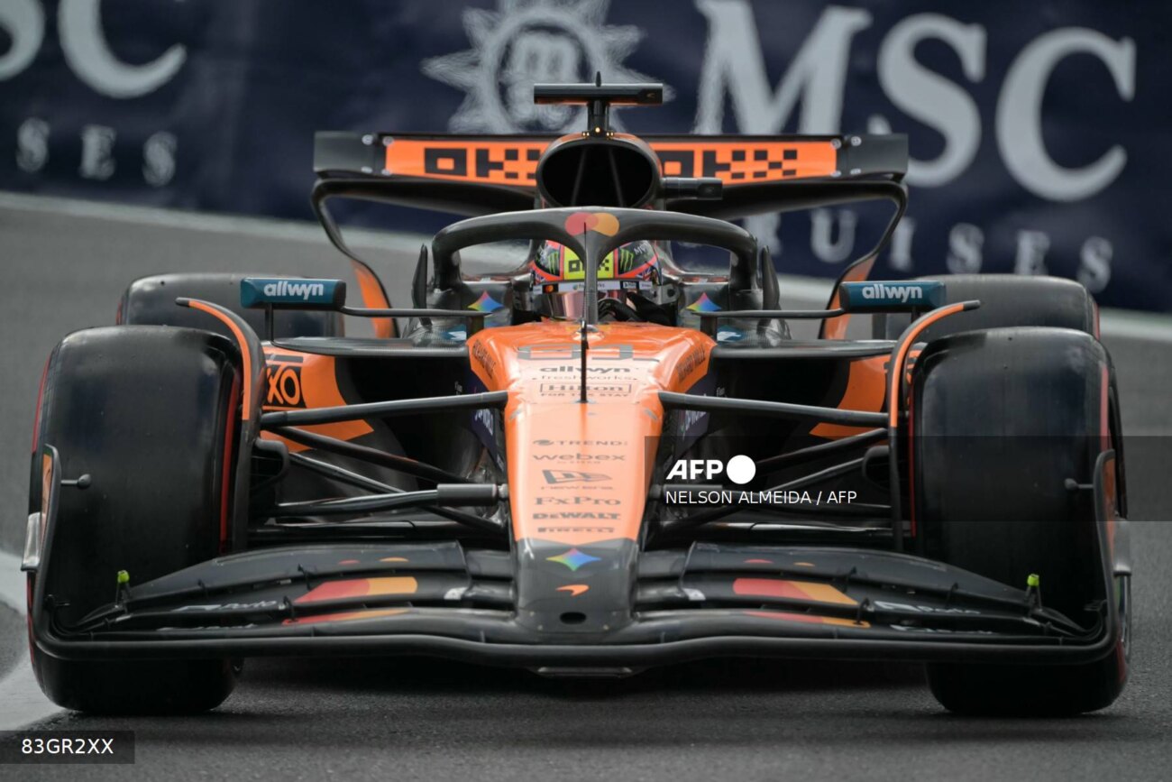 Norris se queda con la 'pole' en el GP de Brasil; Verstappen fuera en el Q1