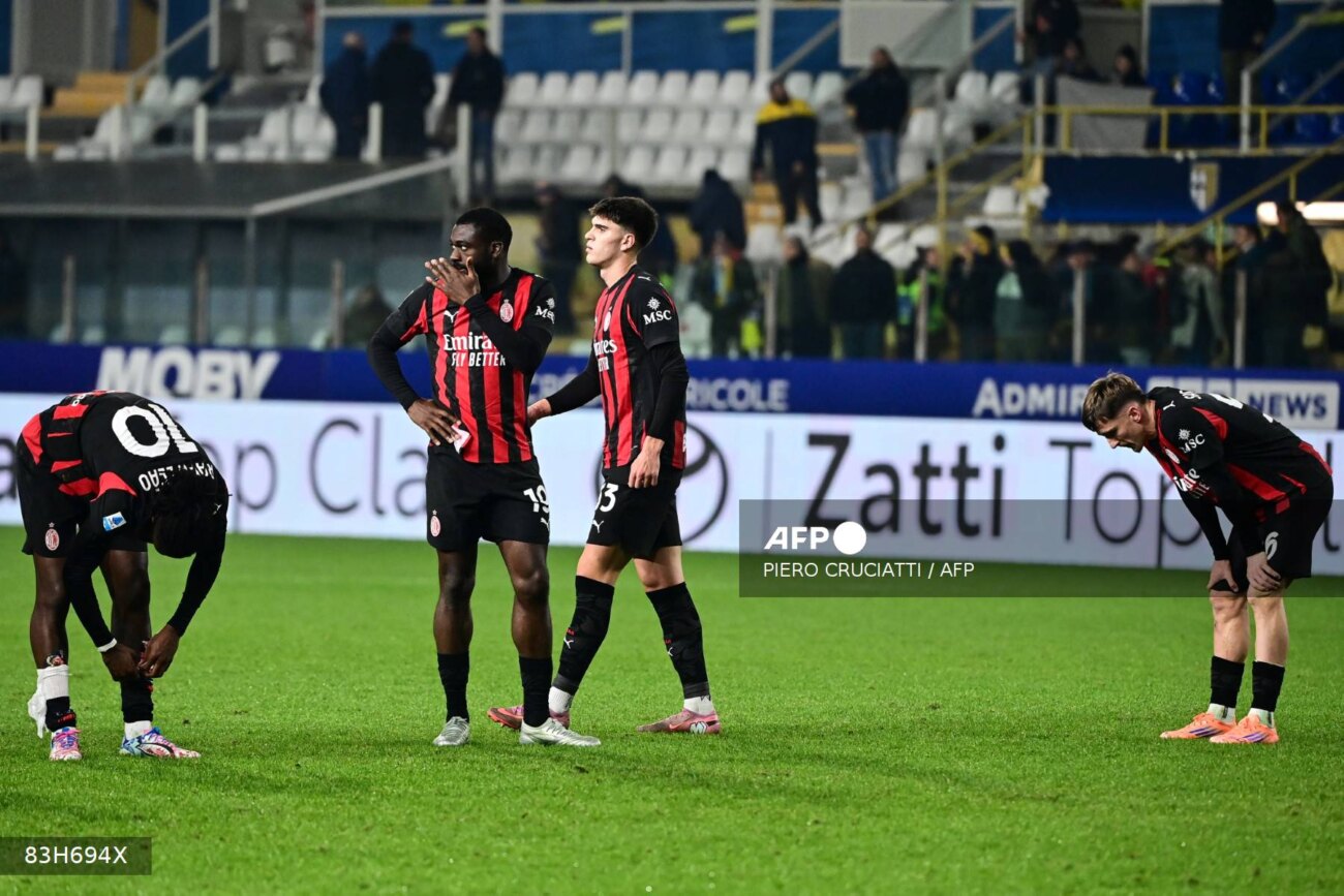 El Milan sufre mal de altura en Parma, la Juventus vuelve a tropezar