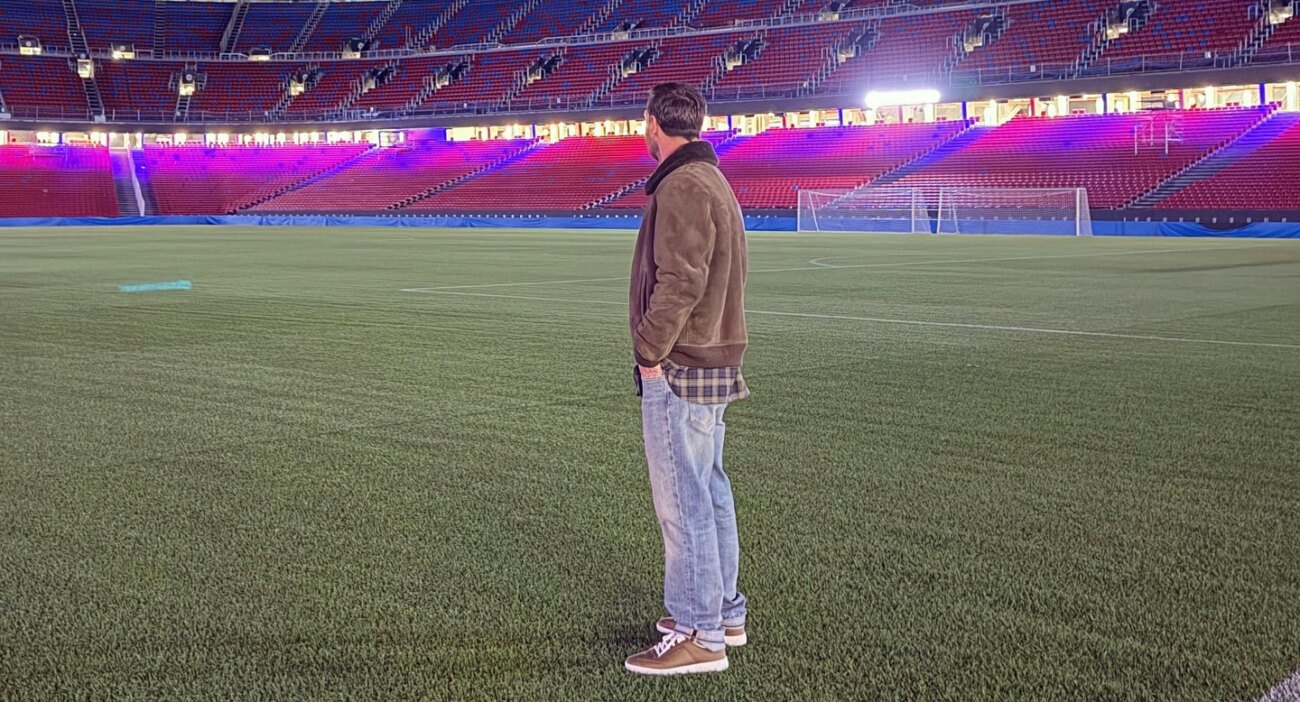 Messi visita el Camp Nou: "Ojalá algún día pueda volver"