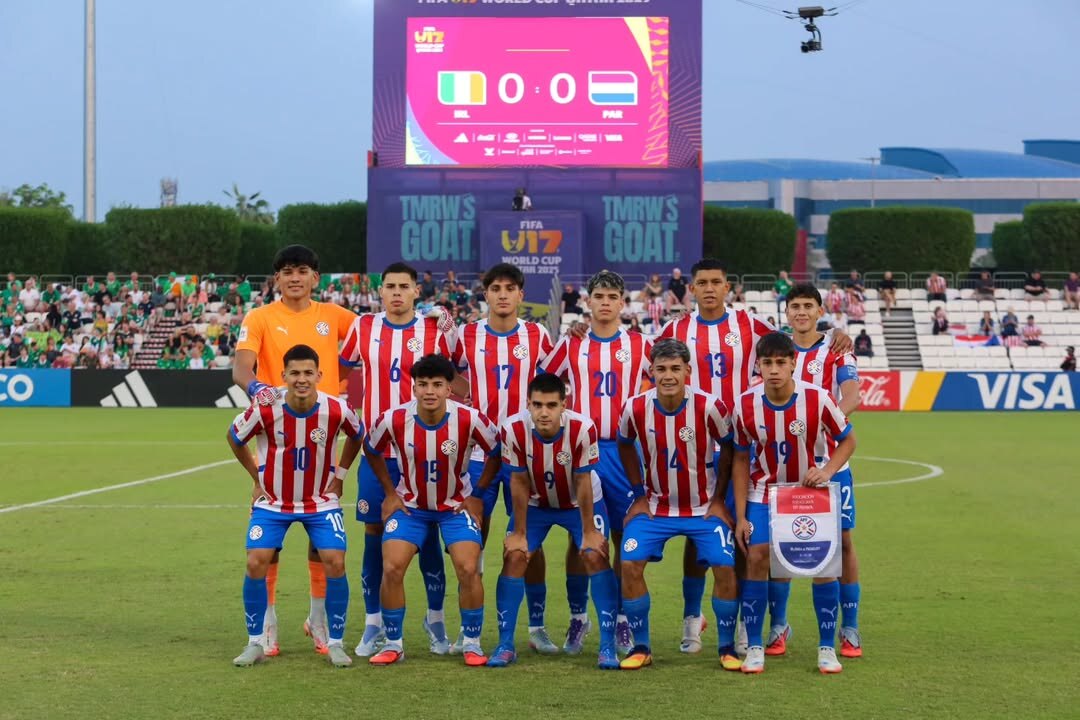 Mundial Sub 17: Paraguay enfrentará a Brasil en dieciseisavos