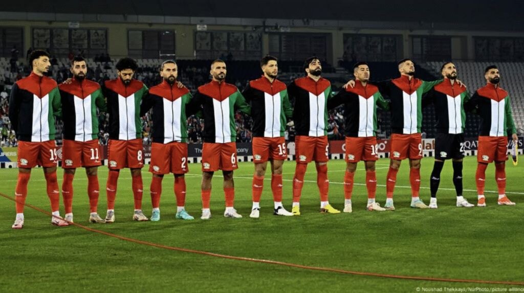 La selección palestina "en misión" por la paz en Bilbao