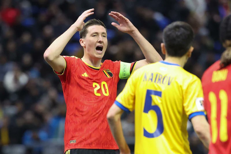 Bélgica empata ante Kazajistán y sigue sin sellar su boleto al Mundial