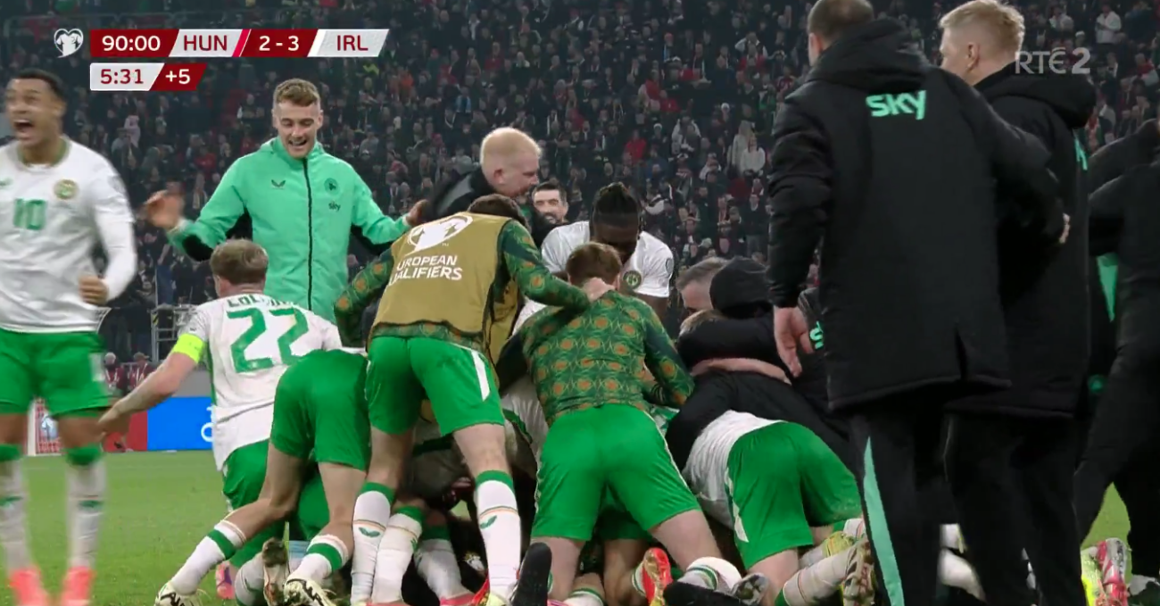 Irlanda consigue una victoria épica en Hungría y jugará el repechaje al Mundial 2026