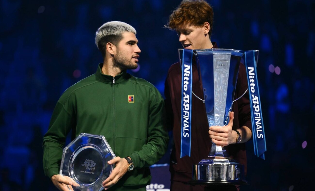 Sinner pone fin a 2025 conquistando el Masters ATP frente a Alcaraz