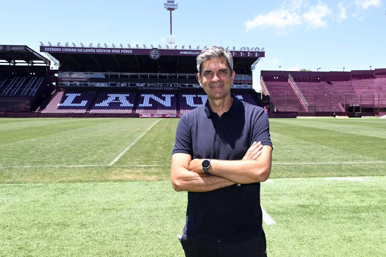 Mauricio Pellegrino, la voz de Lanús contra los riesgos del fútbol "empresarial"