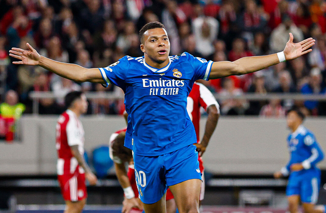 Real Madrid sobrevive al infierno griego con Mbappé como salvador