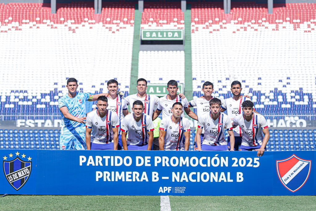 ¡3 de Noviembre asciende a la División Intermedia!