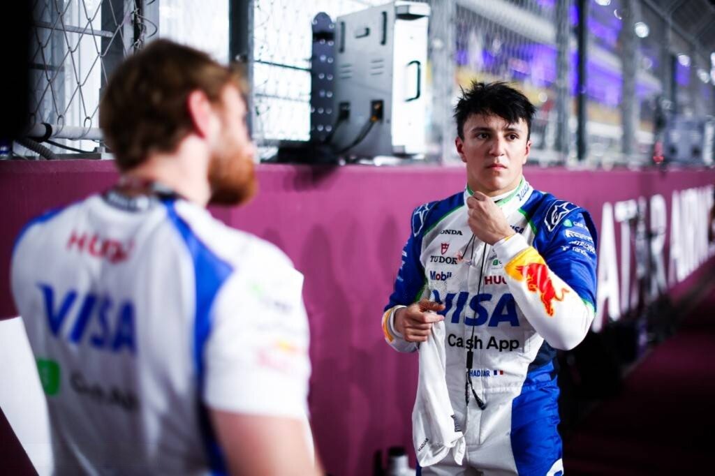 Hadjar llega a Red Bull con la ardua tarea de hacer sombra a Verstappen