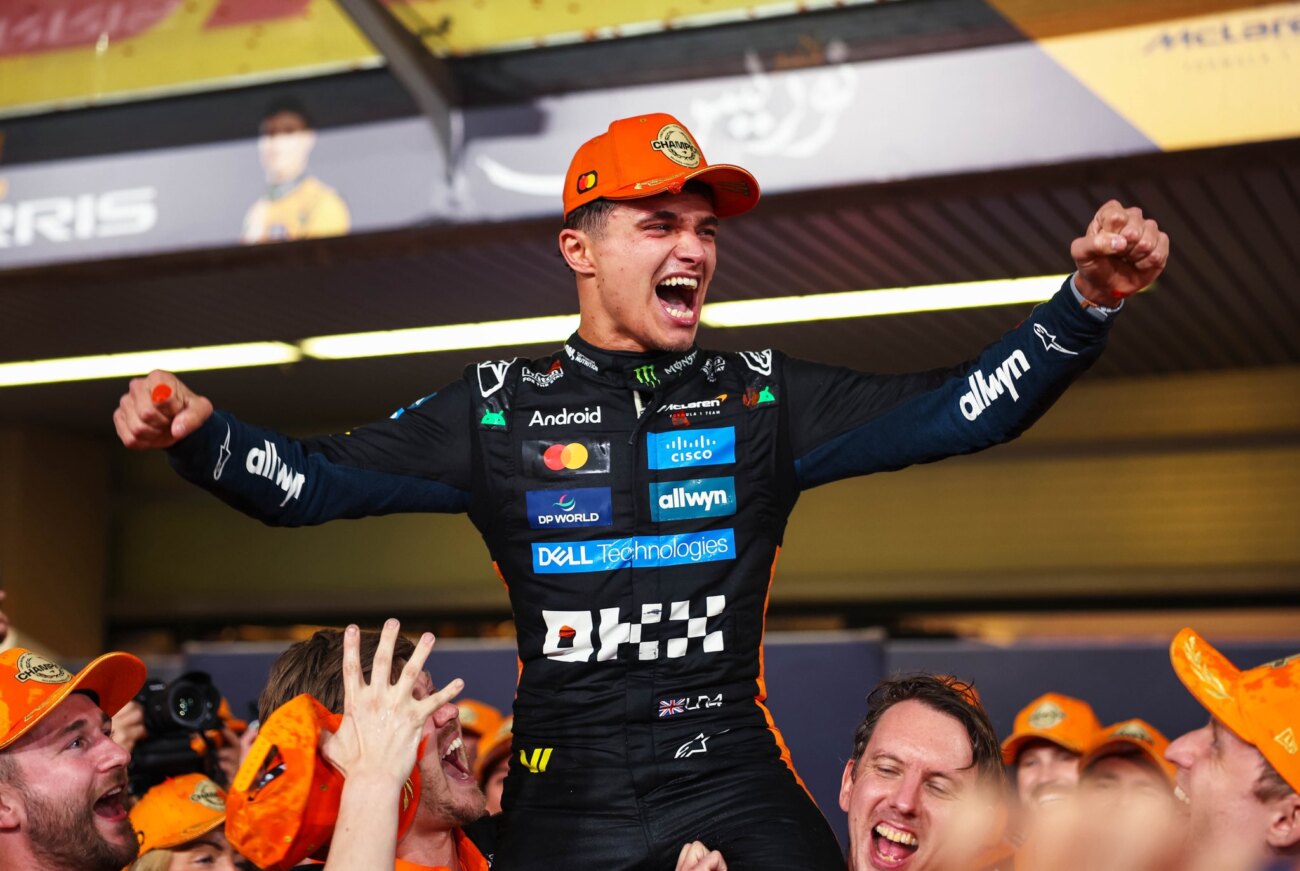 Norris es campeón del mundo de F1 por primera vez a pesar de la remontada de Verstappen