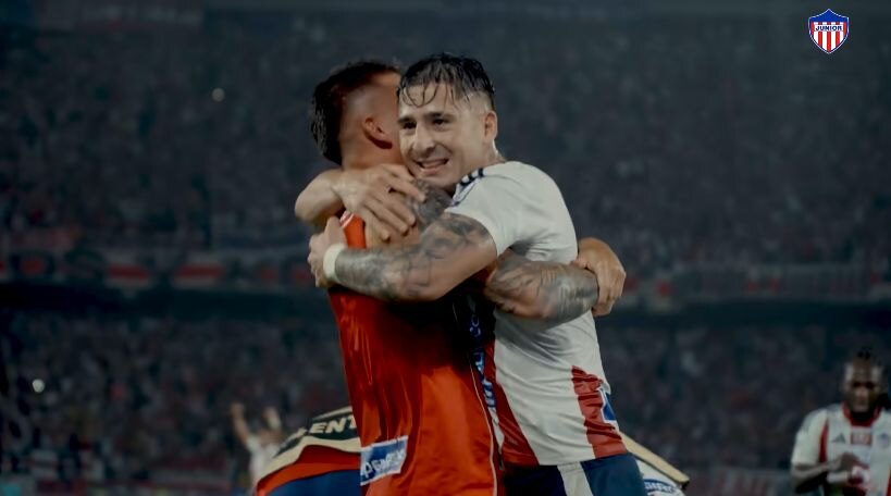 Con dos asistencias de Paiva, Junior golea en la primera final en Colombia