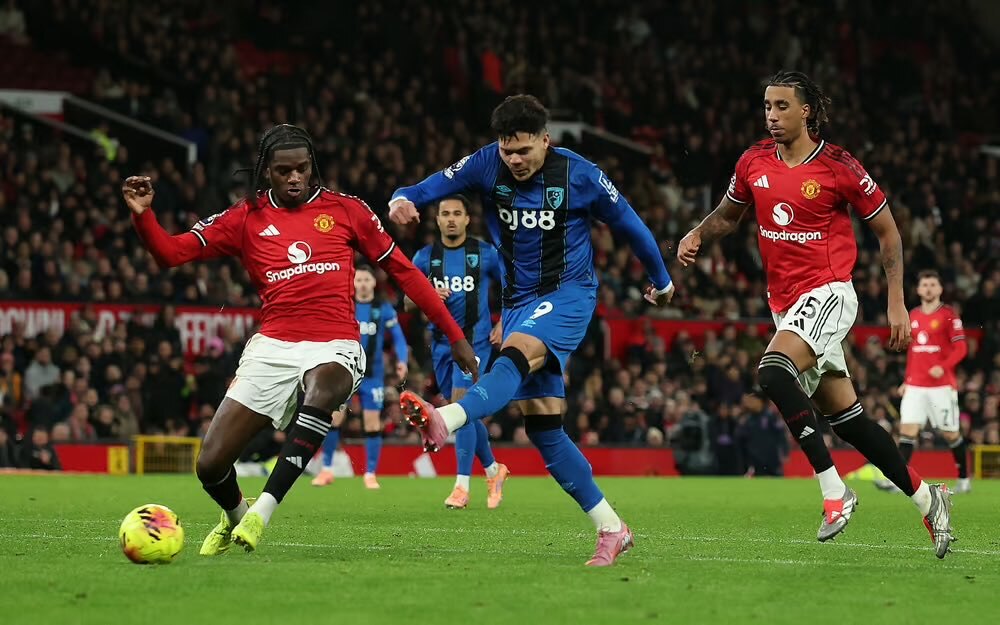 Manchester United y Bournemouth firman un empate de locura en Old Trafford