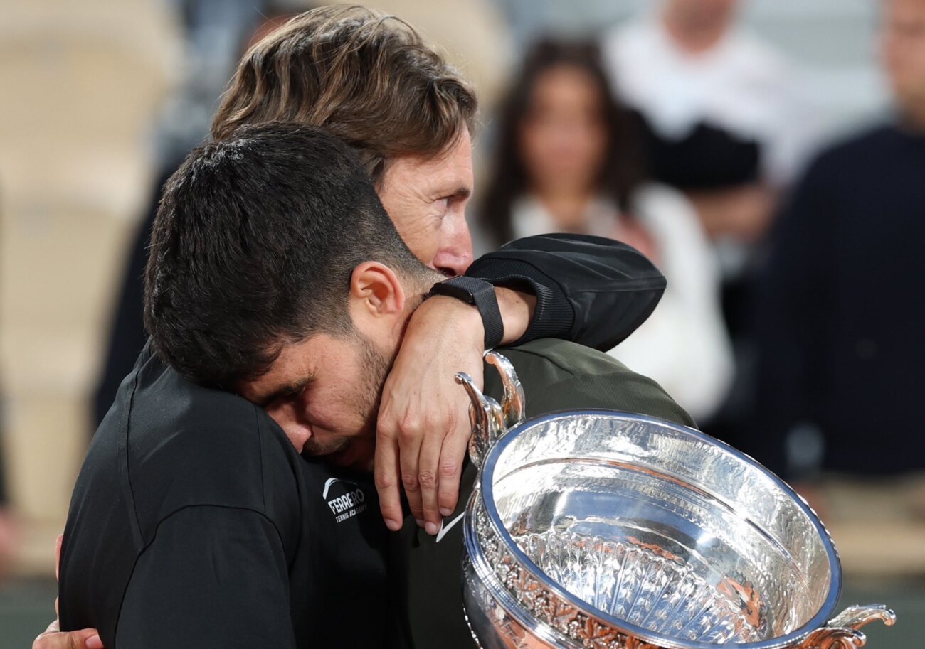 Carlos Alcaraz se separa de su entrenador Juan Carlos Ferrero