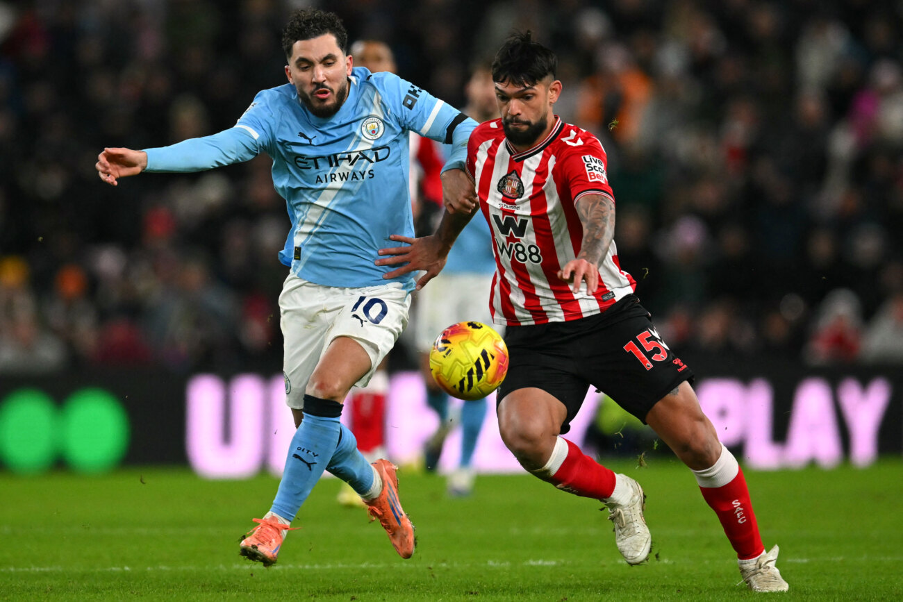 Con un tremendo partido de Alderete, Sunderland frena al Manchester City