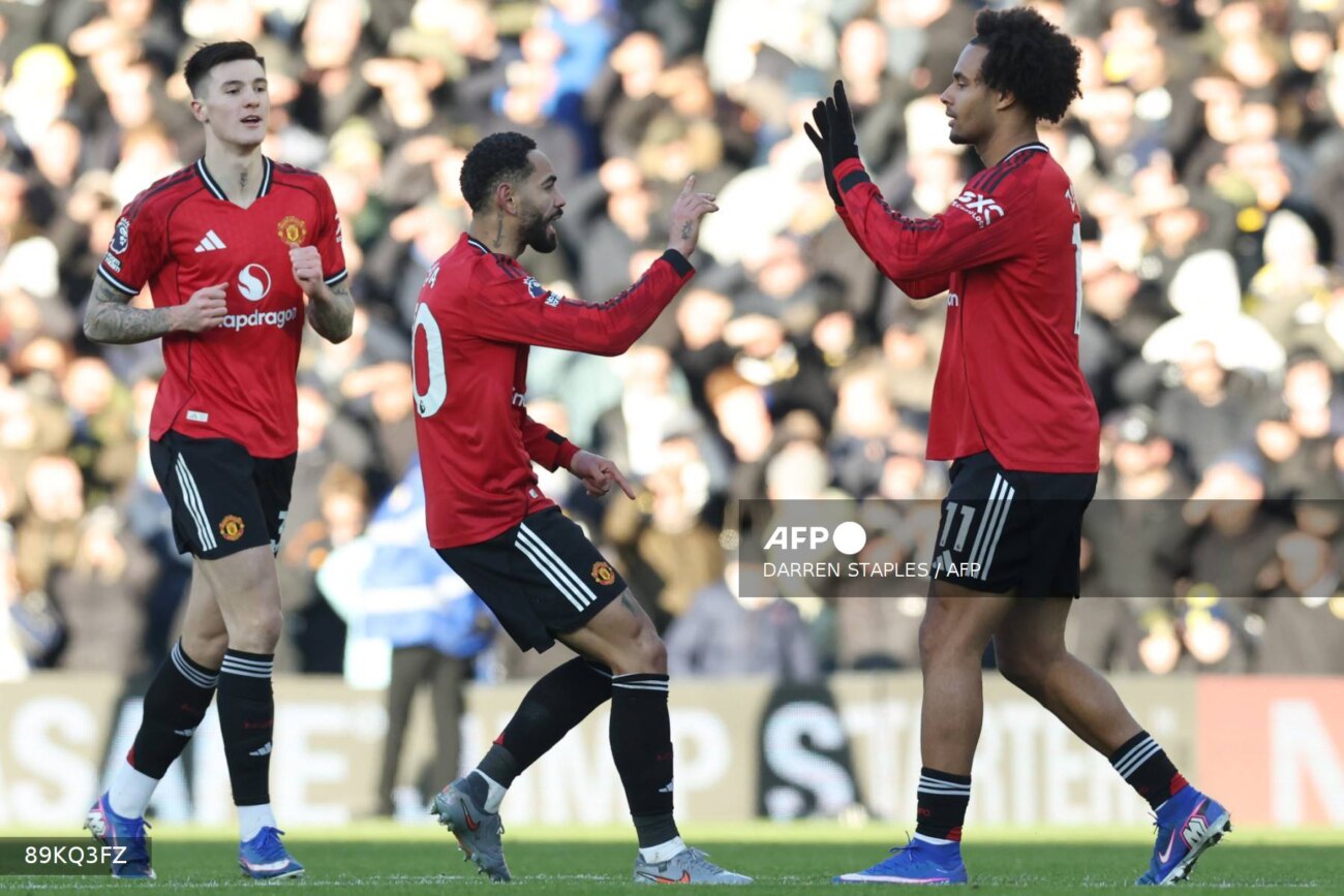 El brasileño Matheus Cunha rescata un punto para Manchester United en Leeds