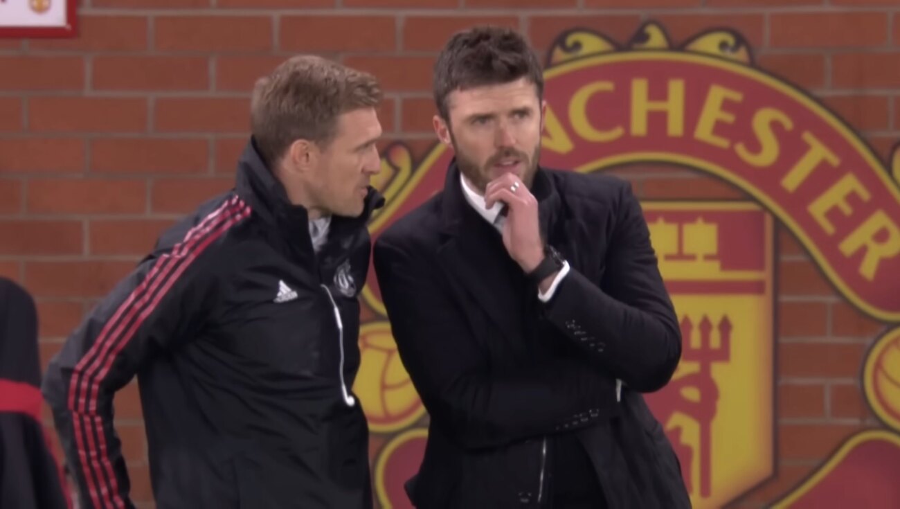 Carrick parte como favorito para ser el DT del Manchester United