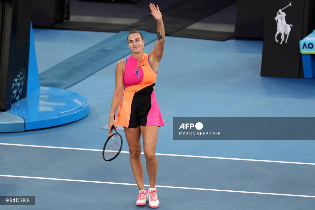 Sabalenka se estrena con victoria en el Abierto de Australia