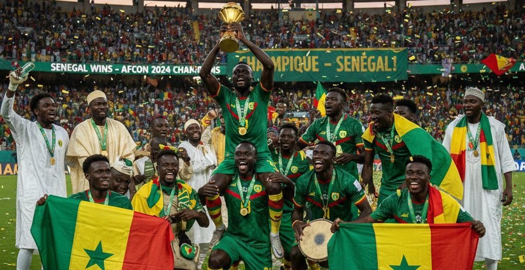 En una final de película, Senegal logra su segunda Copa África en Marruecos