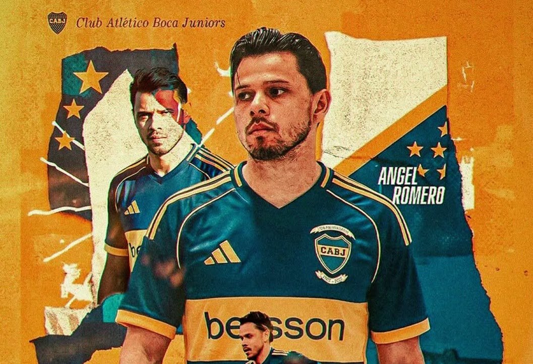 El emotivo mensaje de Ángel Romero a su llegada a Boca Juniors