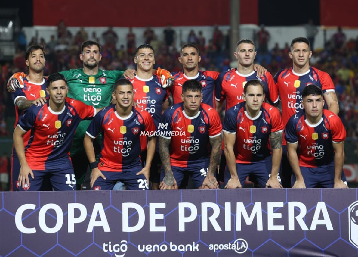 El once que perfil Cerro para enfrentar a Olimpia