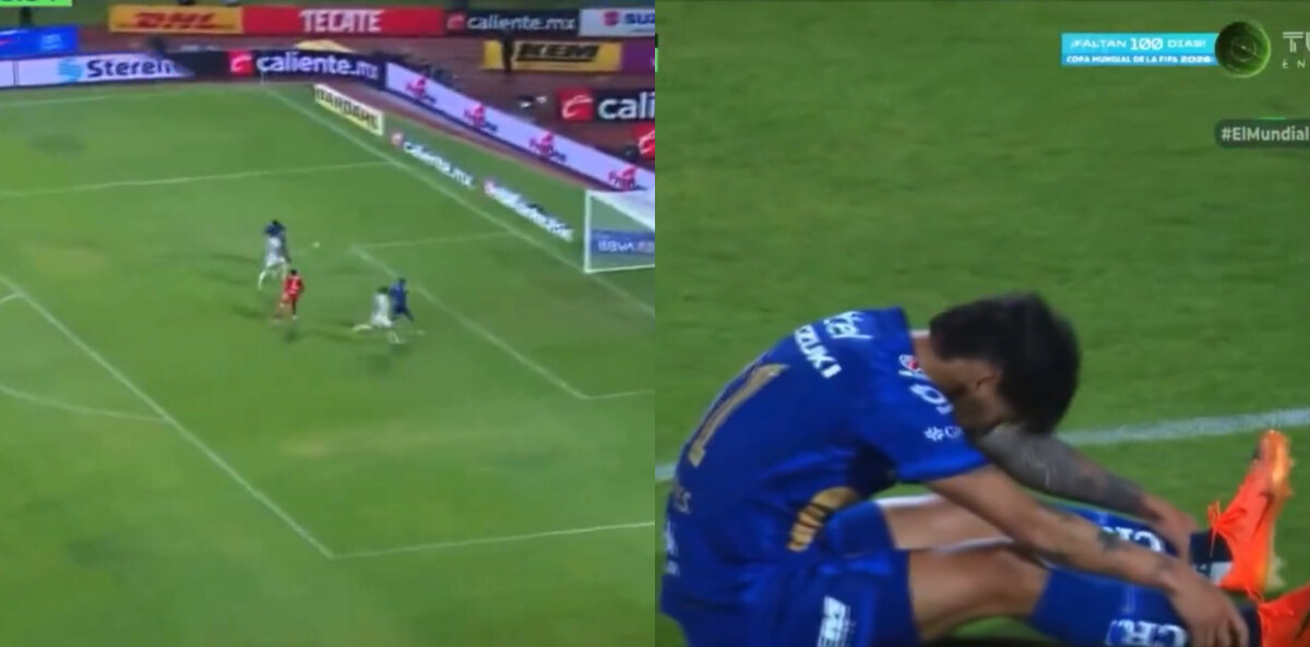 Robert Morales se perdió un gol increíble en México