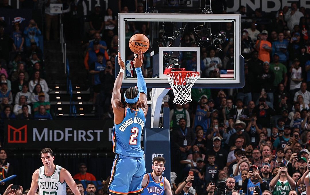 SGA establece récord en la NBA con 127 partidos consecutivos de 20 puntos