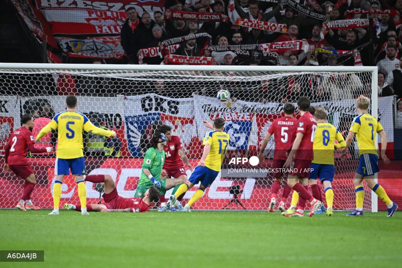 ¡Partidazo! Suecia se impone a Polonia y vuelve a una Copa del Mundo