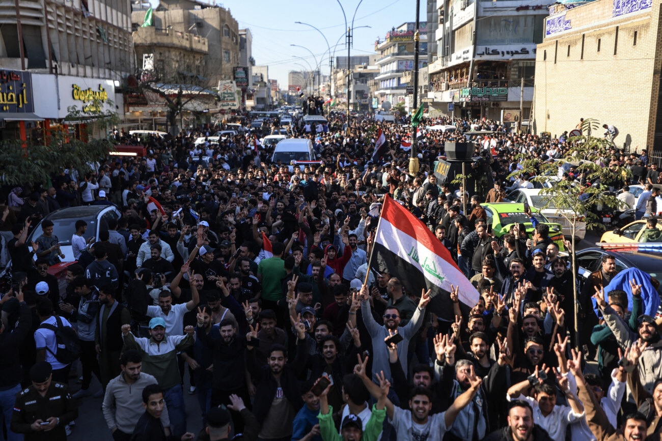 Pese a la guerra en la región, Irak celebra eufórica su clasificación mundialista