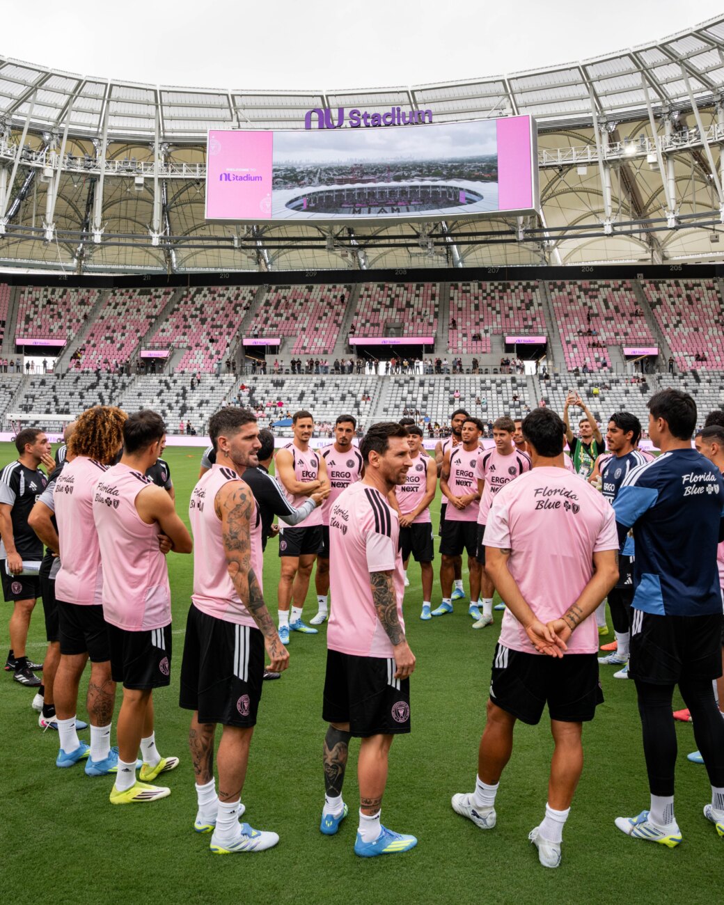 El Inter Miami inaugura su nueva casa y el nuevo hogar de Lionel Messi