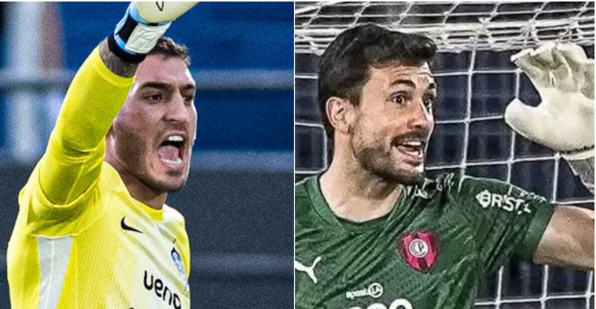 Los dos mejores arqueros del fútbol paraguayo frente a frente