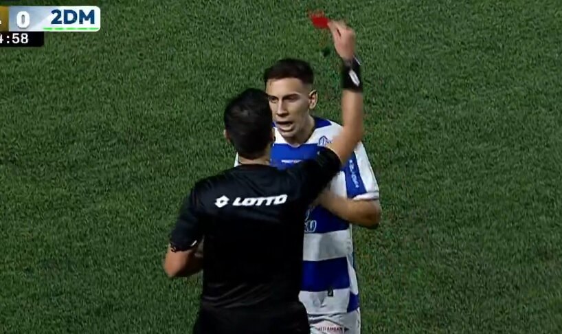 ¿La expulsión récord en el fútbol paraguayo?