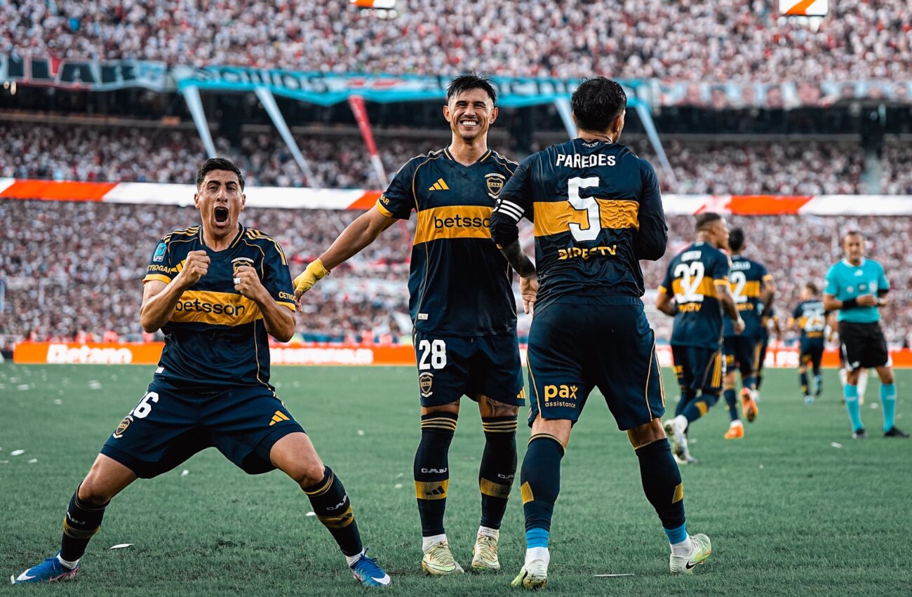 Con Adam Bareiro en cancha, Boca Juniors gana el clásico en cancha de River Plate