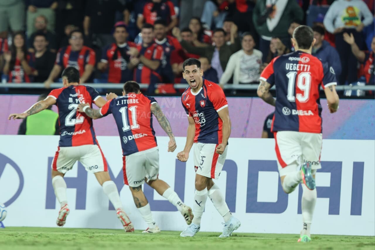 Cerro Porteño muestra actitud en el segundo tiempo y festeja un empate ante Palmeiras