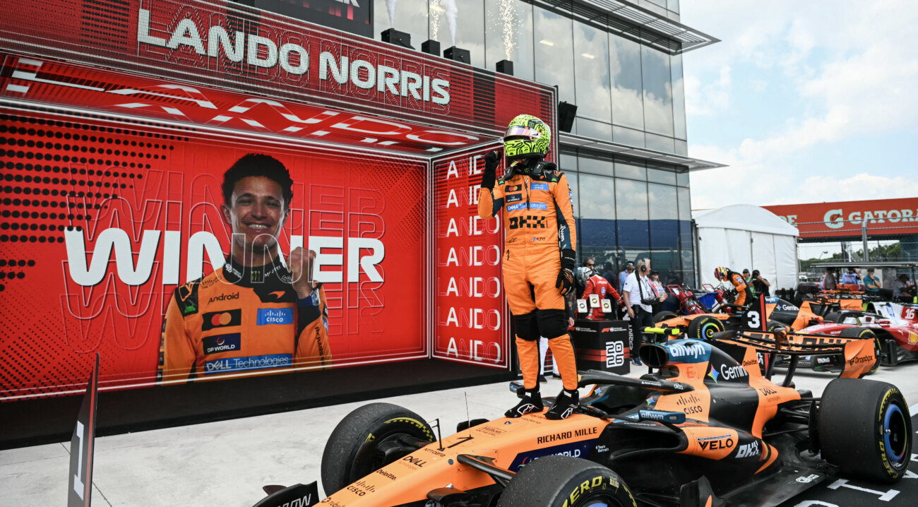 Lando Norris acaba en Miami con la invencibilidad de Mercedes