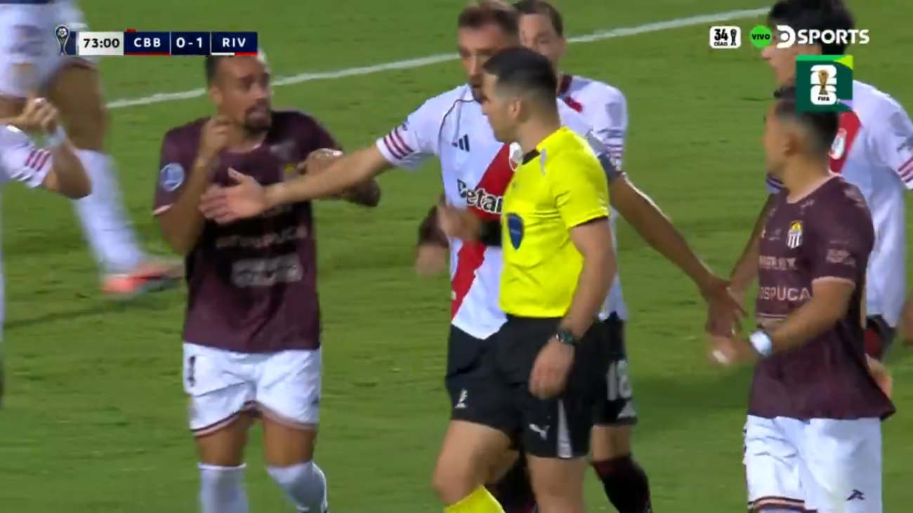 River recurre a Conmebol por arbitraje polémico de Derlis López