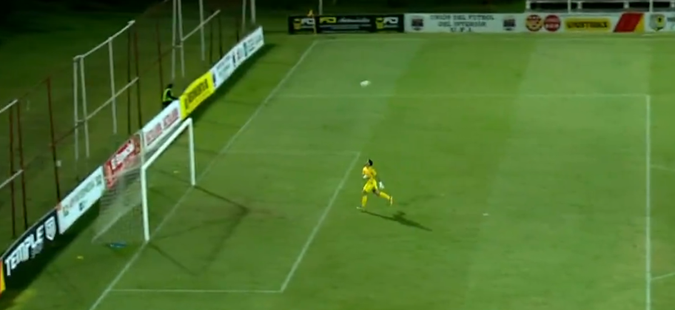El gol extraordinario del "Mudo" Valdez en Intermedia
