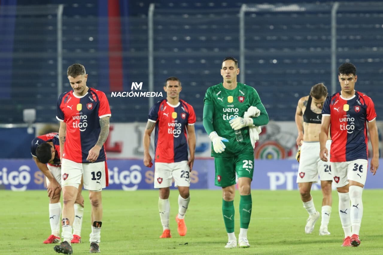 Cerro Porteño ya registra 5 partidos al hilo sin triunfos en el torneo Apertura
