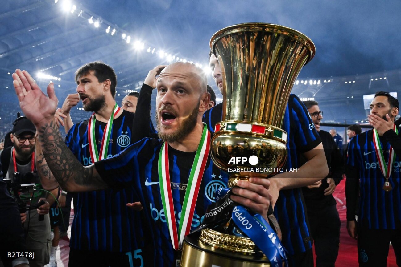 El Inter conquista la Copa y concreta el doblete en Italia
