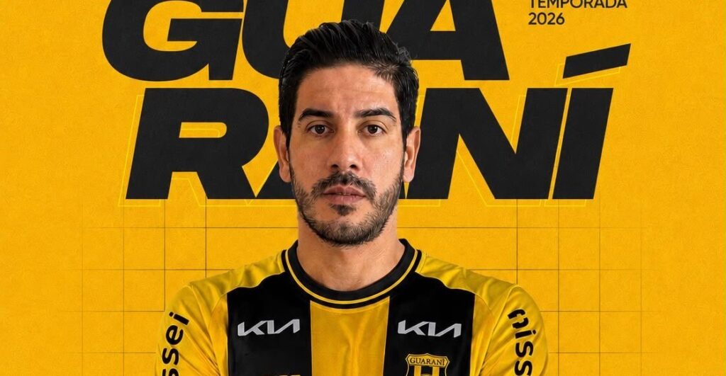Guaraní oficializa la llegada de Jorge "Pollo" Recalde para reforzar su ataque
